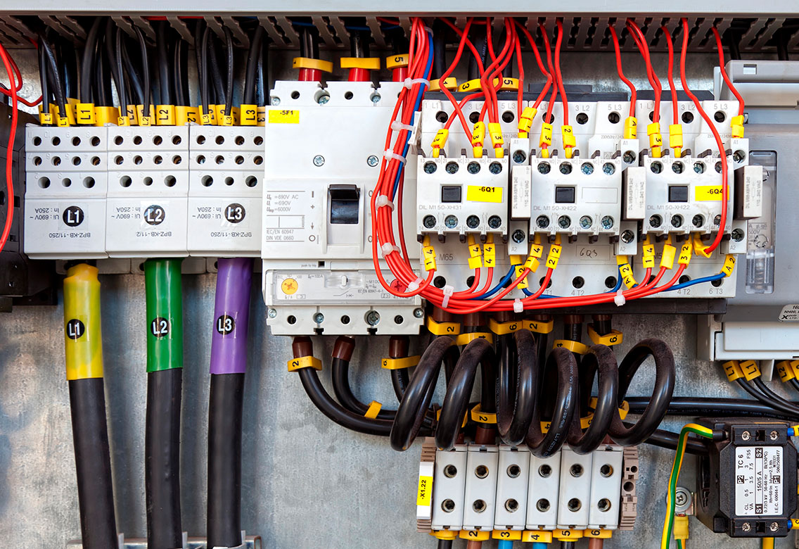 Panel de control el&eacute;ctrico